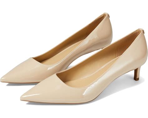 michael kors flex kitten heel pumps|michael kors pointed toe pumps.